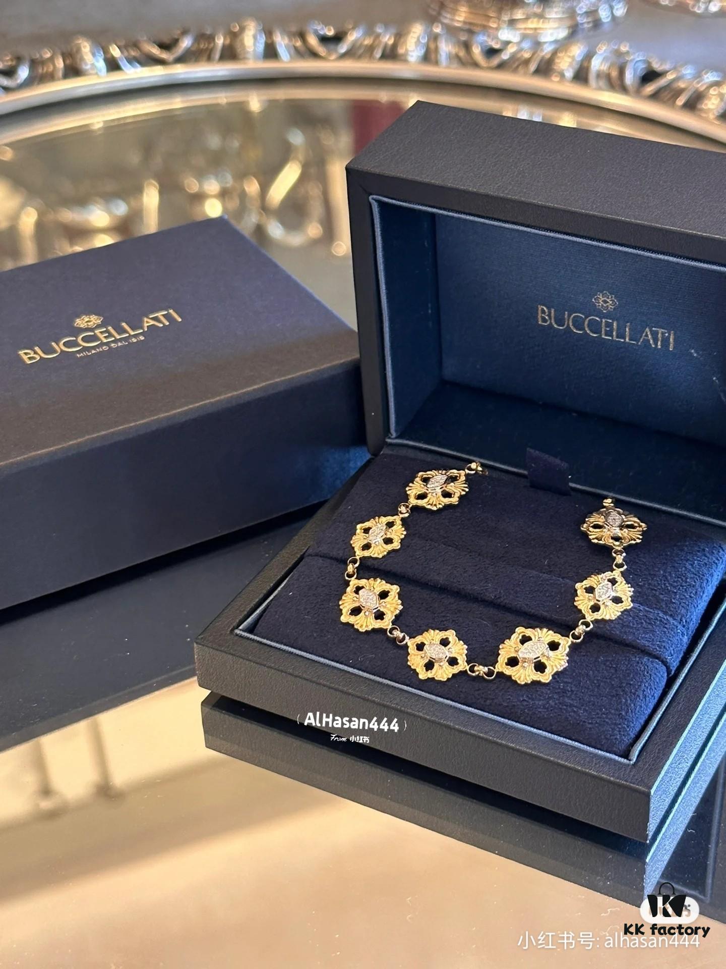 Buccellati, Italian High Jewelry Brand, Vintage Court Style Bracelet