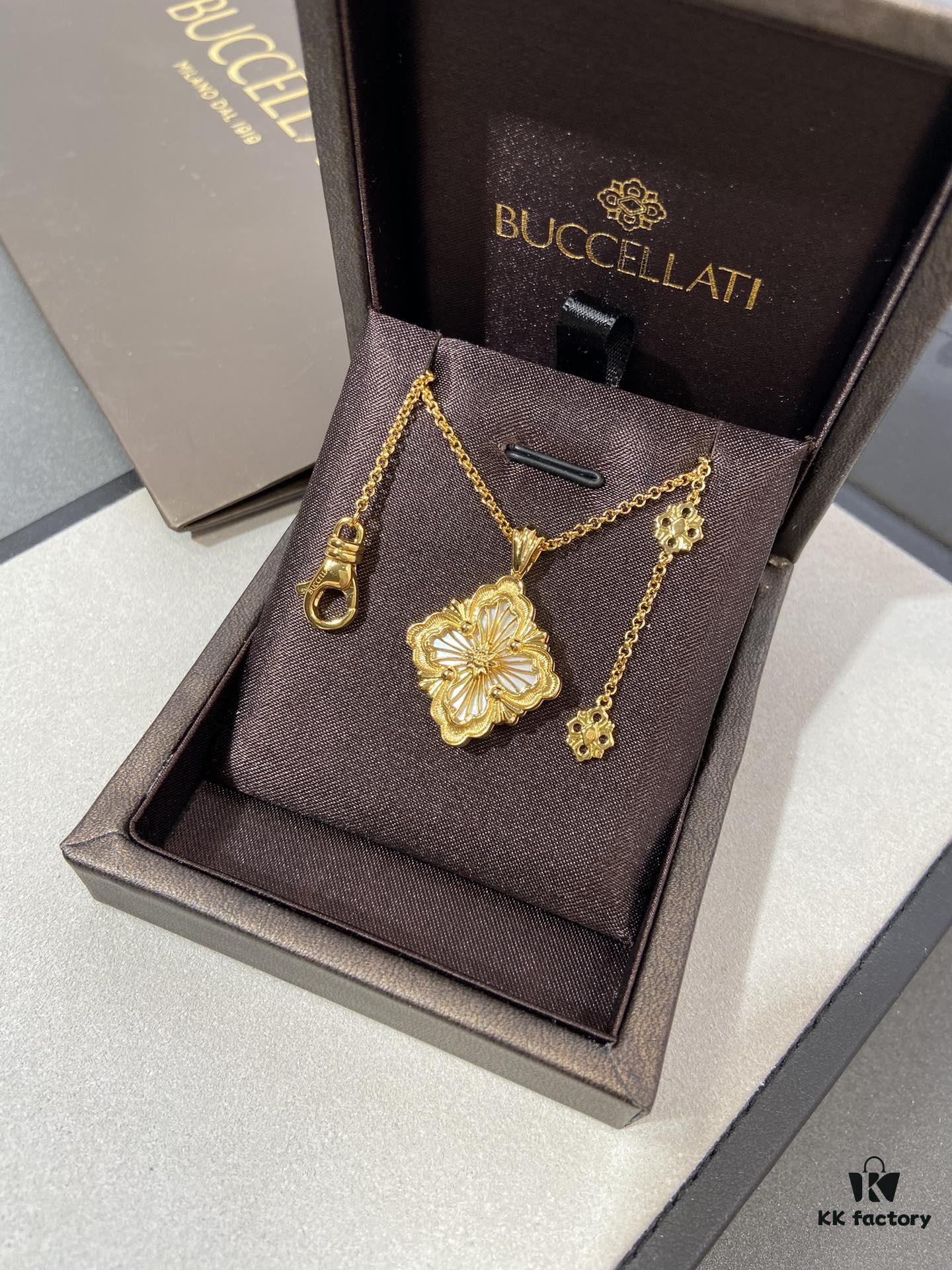 Finally Available: Large White Mother-of-Pearl Opera House Series Necklace