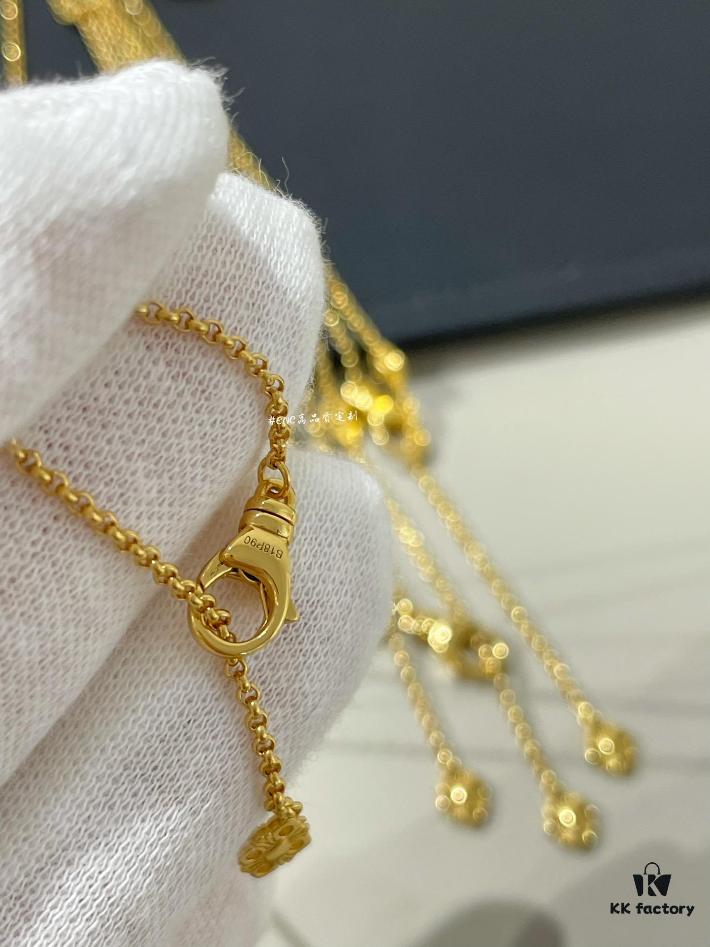 Buccellati Opera Collection Necklace, Large Diamond-Paved Italian Jewelry Inspired by Renaissance Design