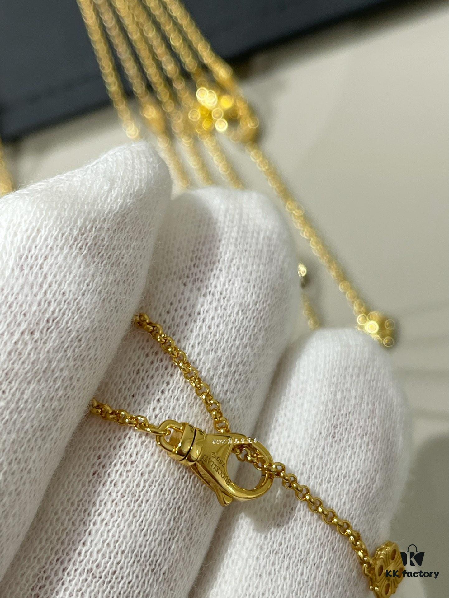 Buccellati Opera Collection Necklace, Large Diamond-Paved Italian Jewelry Inspired by Renaissance Design