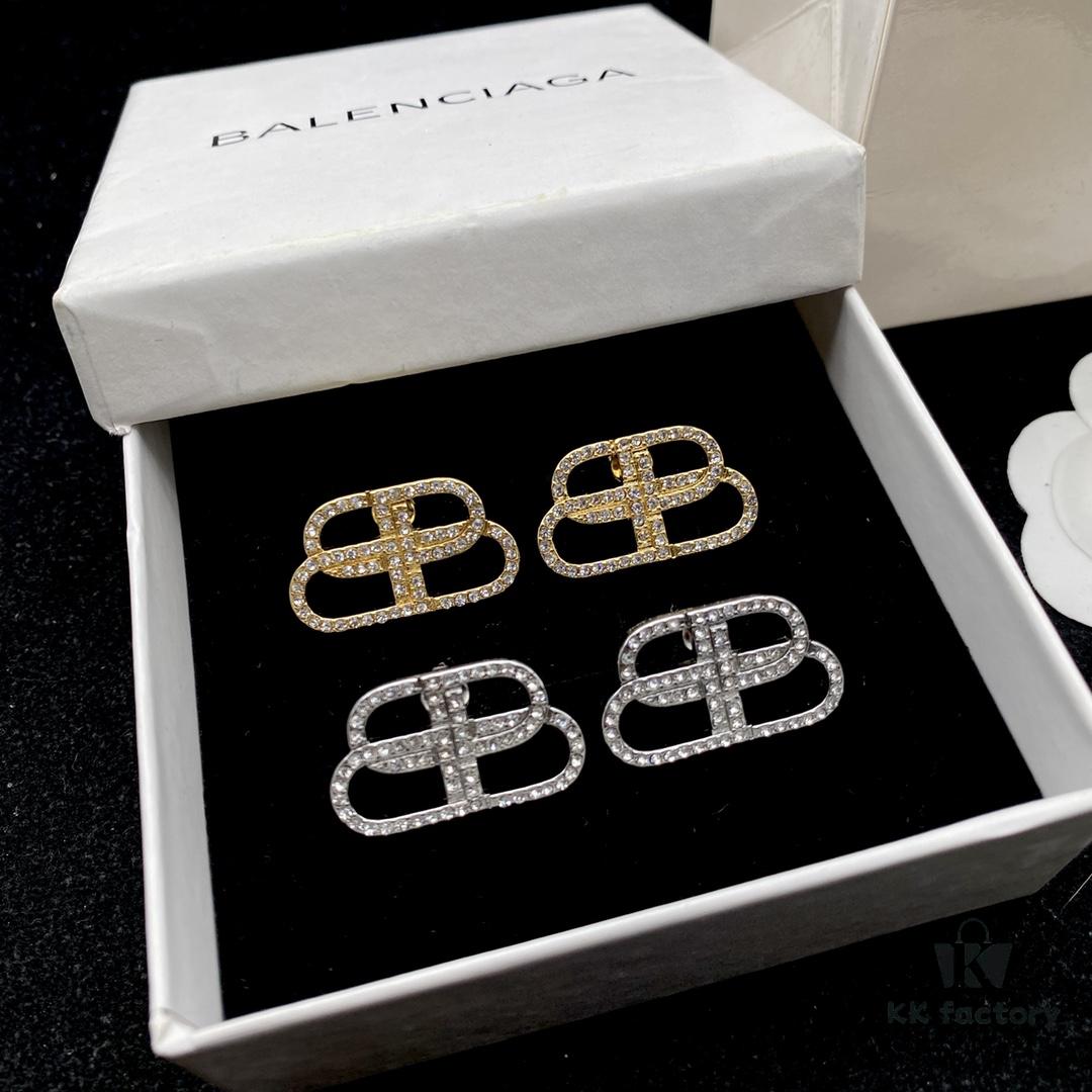Balenciaga Classic Stud Earrings