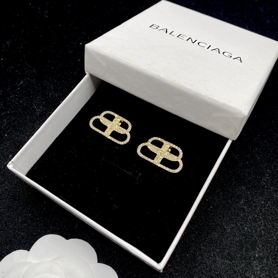 Balenciaga Classic Stud Earrings