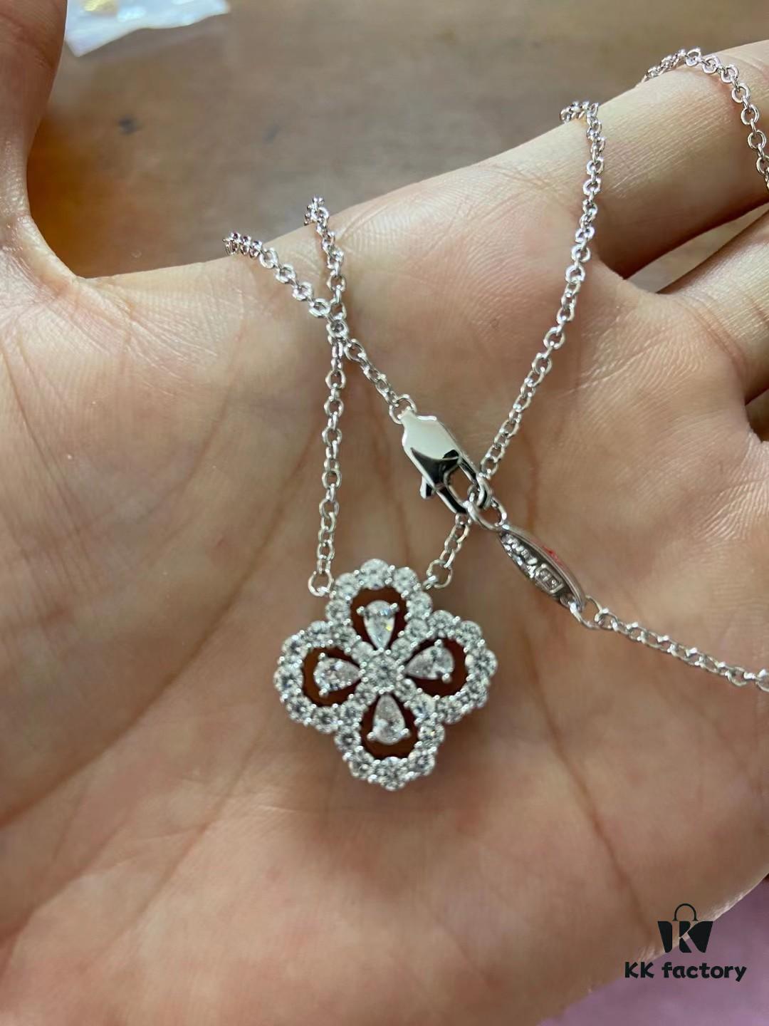 HW Diamond Loop Series Diamond Necklace Available in Multiple Colors