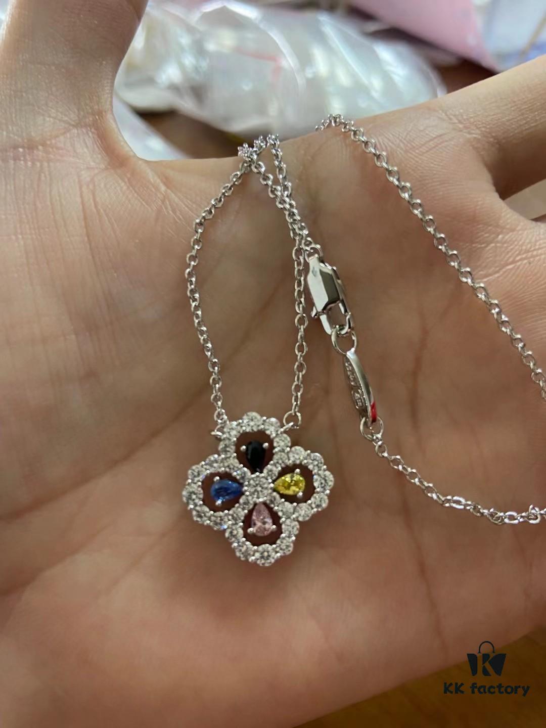 HW Diamond Loop Series Diamond Necklace Available in Multiple Colors