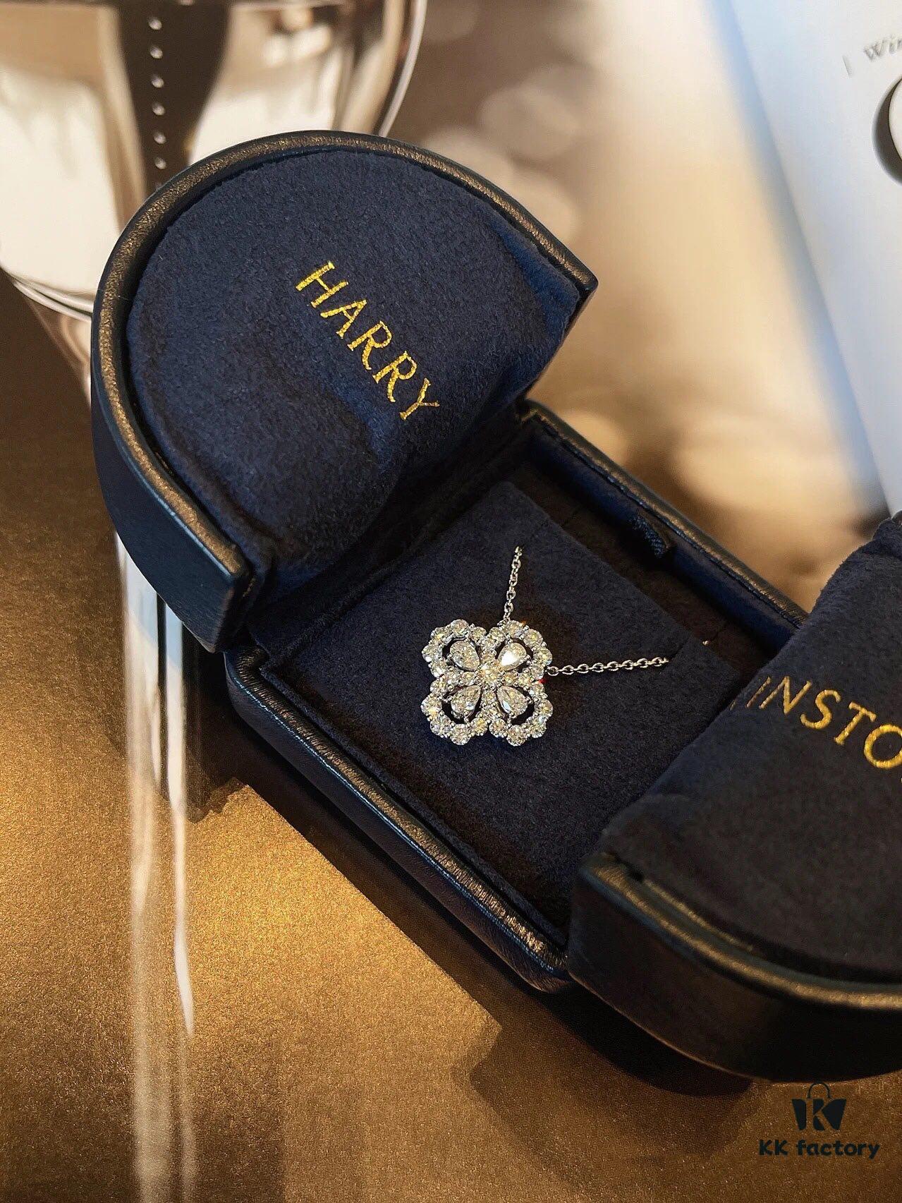 Hw Diamond Loop Diamond Necklace