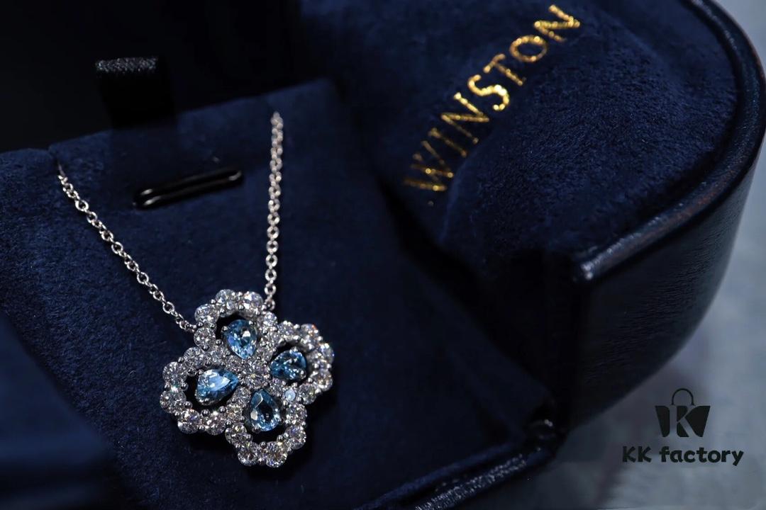 Hw Diamond Loop Diamond Necklace