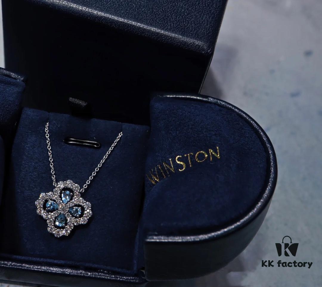 Hw Diamond Loop Diamond Necklace