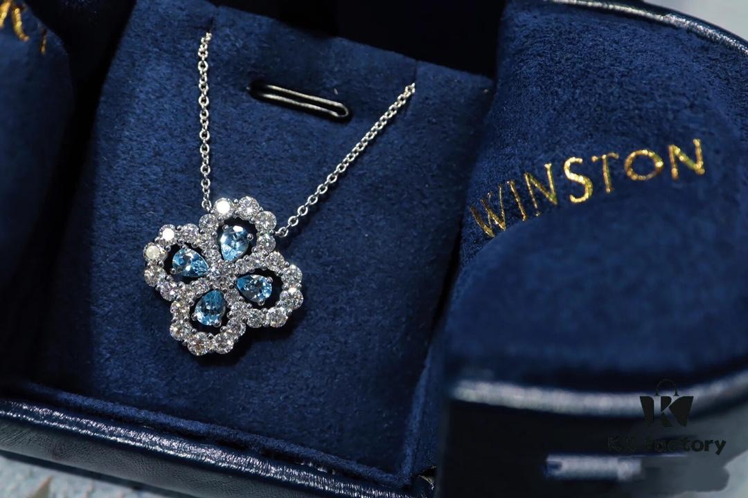 Hw Diamond Loop Diamond Necklace