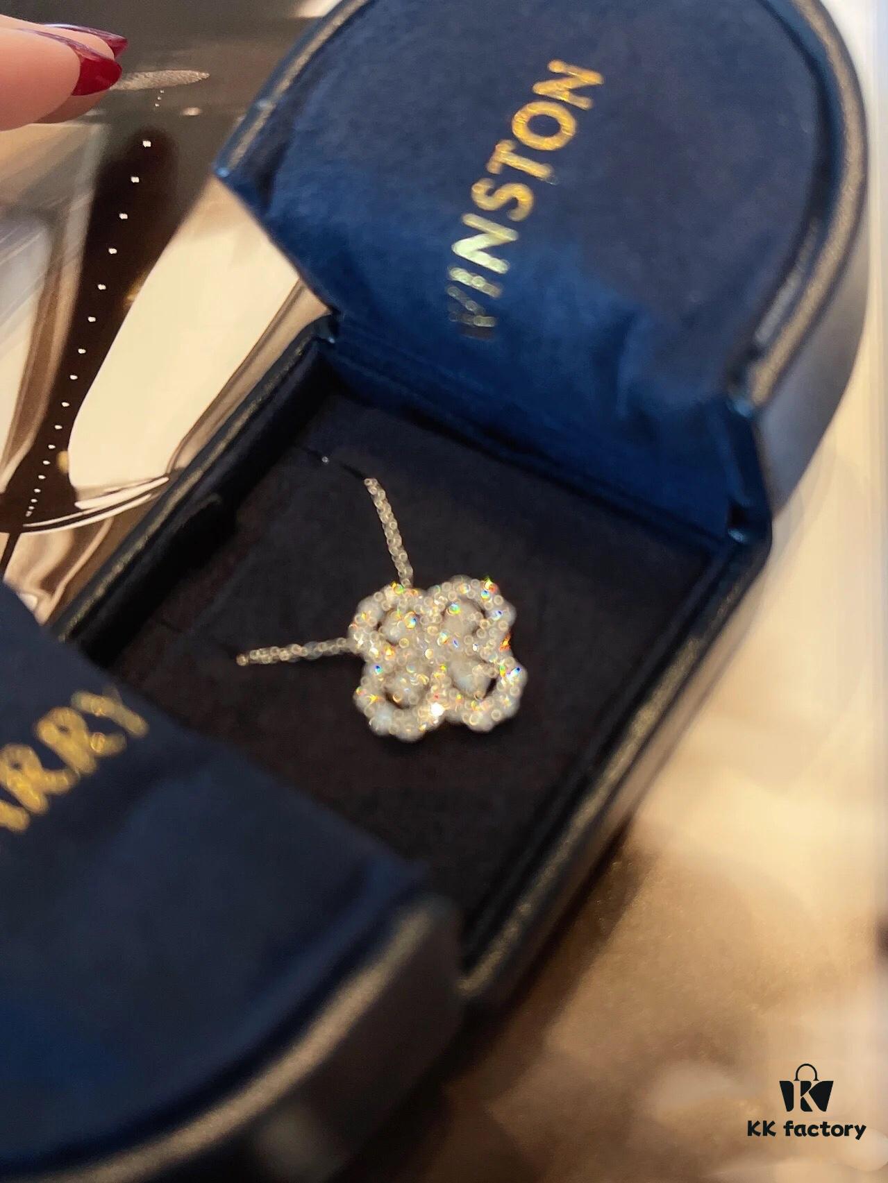 Hw Diamond Loop Diamond Necklace