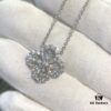 HW Diamond Loop Series Gemstone Necklace, ZP Development Version - Bestselling Teardrop White Diamond Style