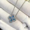 HW Diamond Loop Series Gemstone Necklace, ZP Development Version – Fresh Aquamarine Style