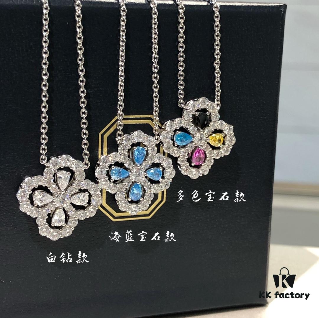 HW Diamond Loop Series Diamond Necklace, Three Colors Available