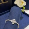 Harry Winston New Arrival Loop Luxury Clover Diamond Bracelet