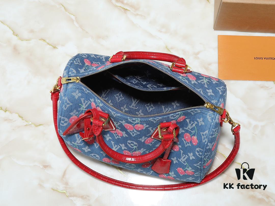 Upgraded Original N87627 M13344 M40391 Speedy Soft 30 Handbag