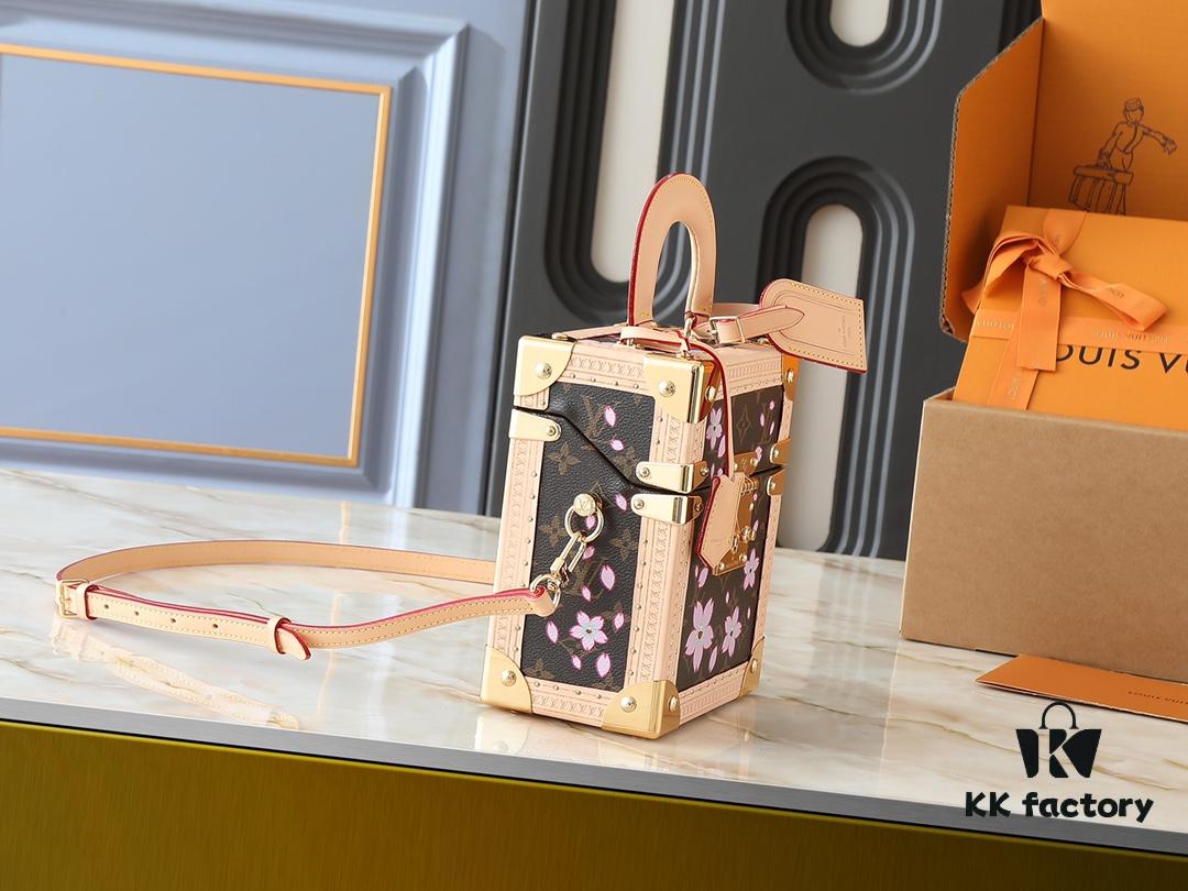 Top Original Dynamic Chip Double-Sided Color-Changing Leather M14173 M10079 M11131 Camera Box Handbag