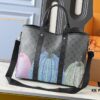 Upgraded Original M46434 Louis Vuitton x Yayoi Kusama Collaboration LV x YK Weekend Tote Bag
