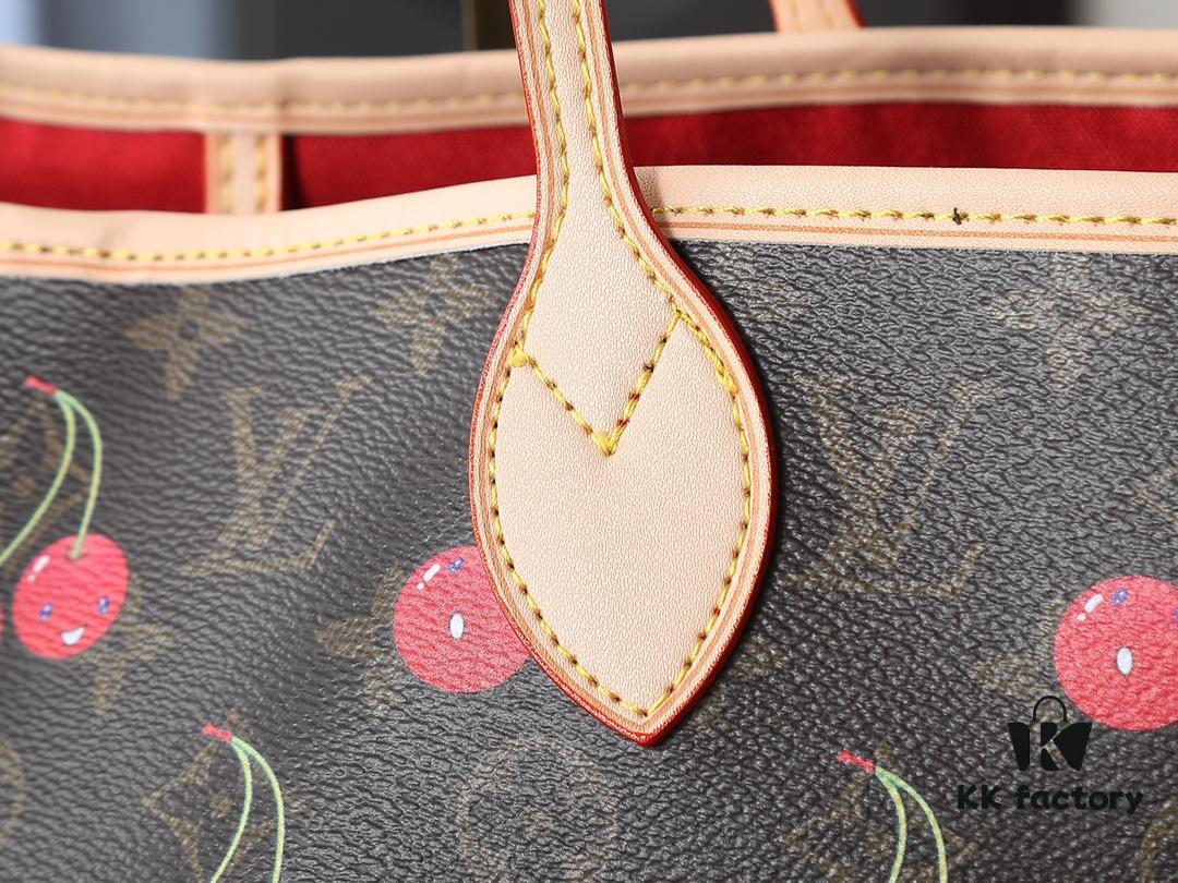 Upgraded Original M13263 M40995 This Medium Neverfull Bag Reinterprets the Joyful Elements of the Louis Vuitton x Takashi Murakami Reissue Collection with Lively Strokes