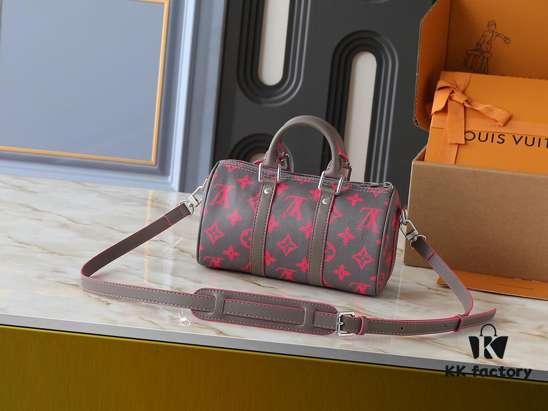 Upgraded Original M14989 Fluorescent Blue, Gray M46271 Black Floral Pillow Bag