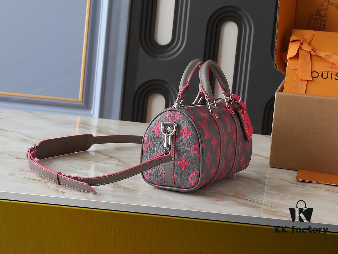 Upgraded Original M14989 Fluorescent Blue, Gray M46271 Black Floral Pillow Bag