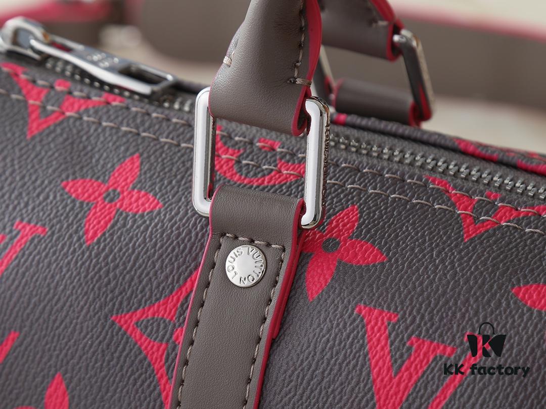 Upgraded Original M14989 Fluorescent Blue, Gray M46271 Black Floral Pillow Bag