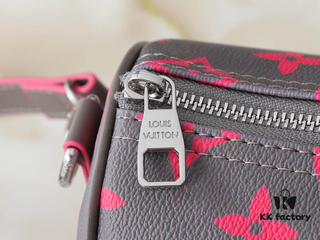 Upgraded Original M14989 Fluorescent Blue, Gray M46271 Black Floral Pillow Bag