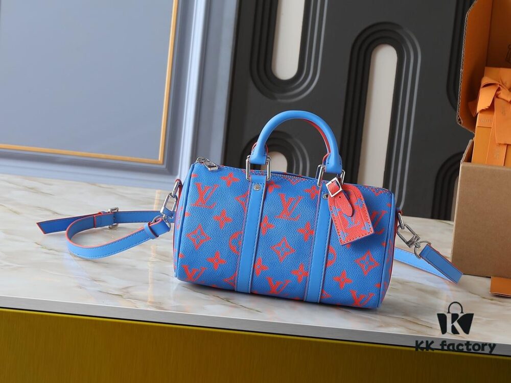 Upgraded Original M14989 Fluorescent Blue, Gray M46271 Black Flower Pillow Bag