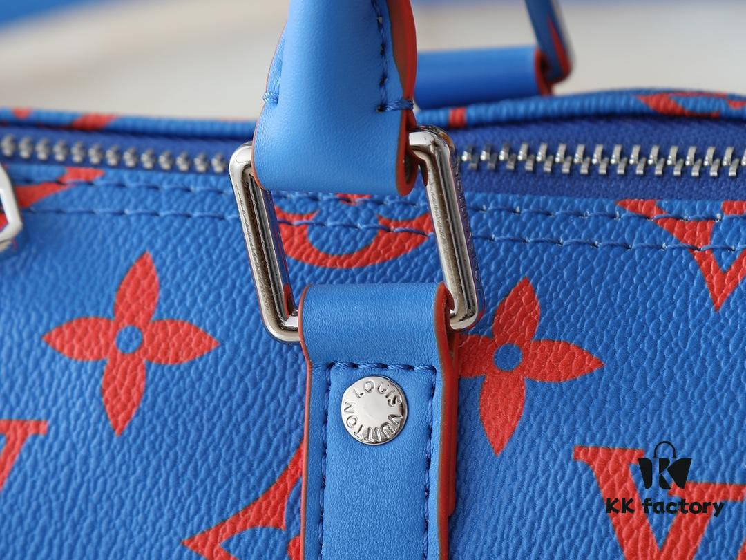 Upgraded Original M14989 Fluorescent Blue, Gray M46271 Black Flower Pillow Bag