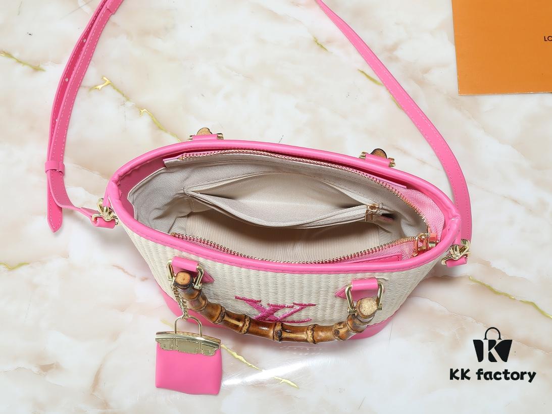 Upgraded Original M66588 Wallet On Chain Handbag from Louis Vuitton LV Bloom Collection