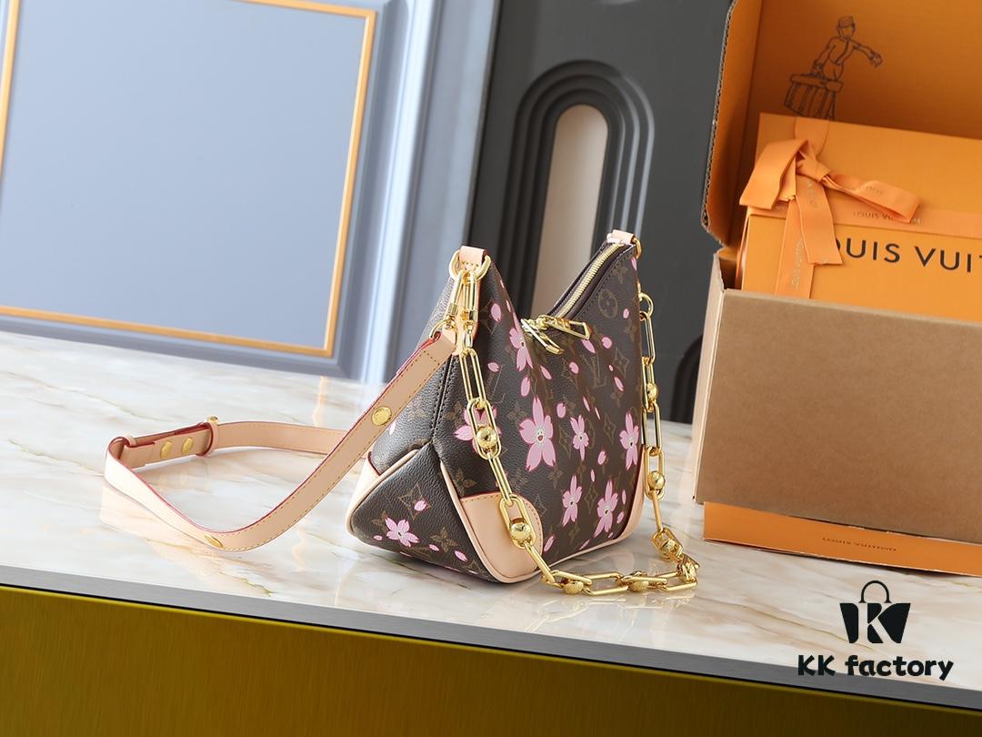 Upgraded Original M13265 M45832 Boulogne Small Handbag from Louis Vuitton x Takashi Murakami Reissue Collection