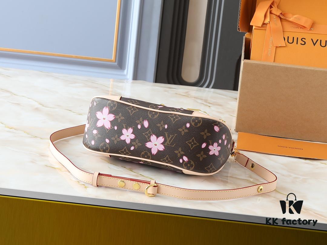 Upgraded Original M13265 M45832 Boulogne Small Handbag from Louis Vuitton x Takashi Murakami Reissue Collection