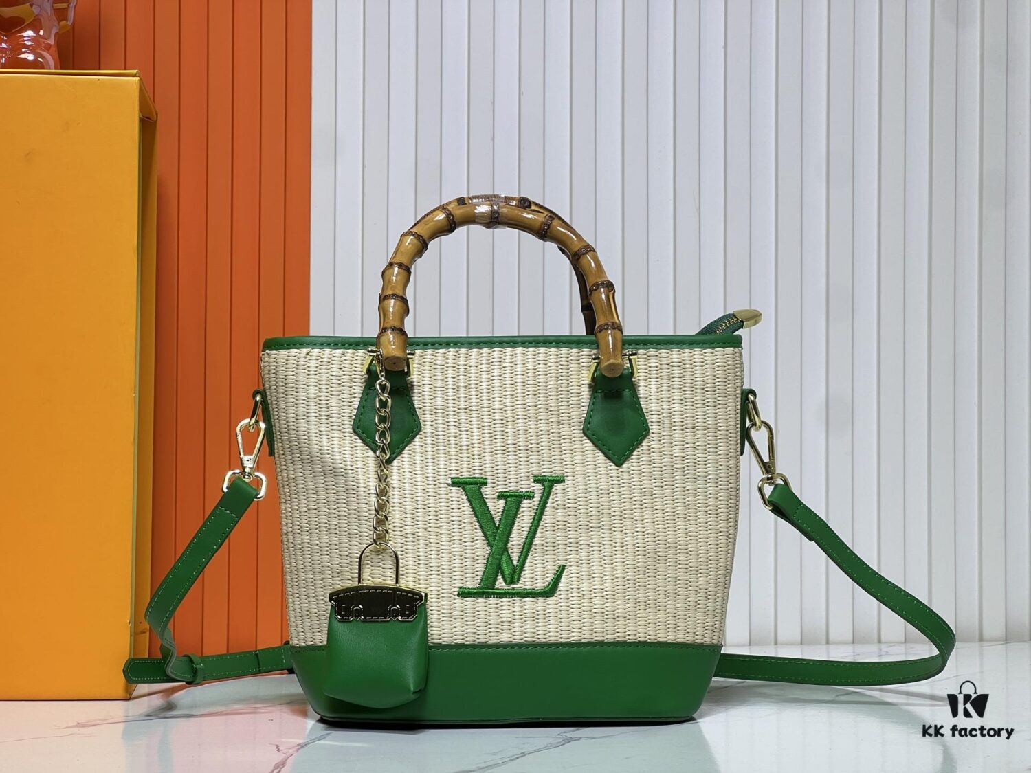 Upgraded Original 66588 Wallet On Chain Handbag from Louis Vuitton LV Bloom Collection