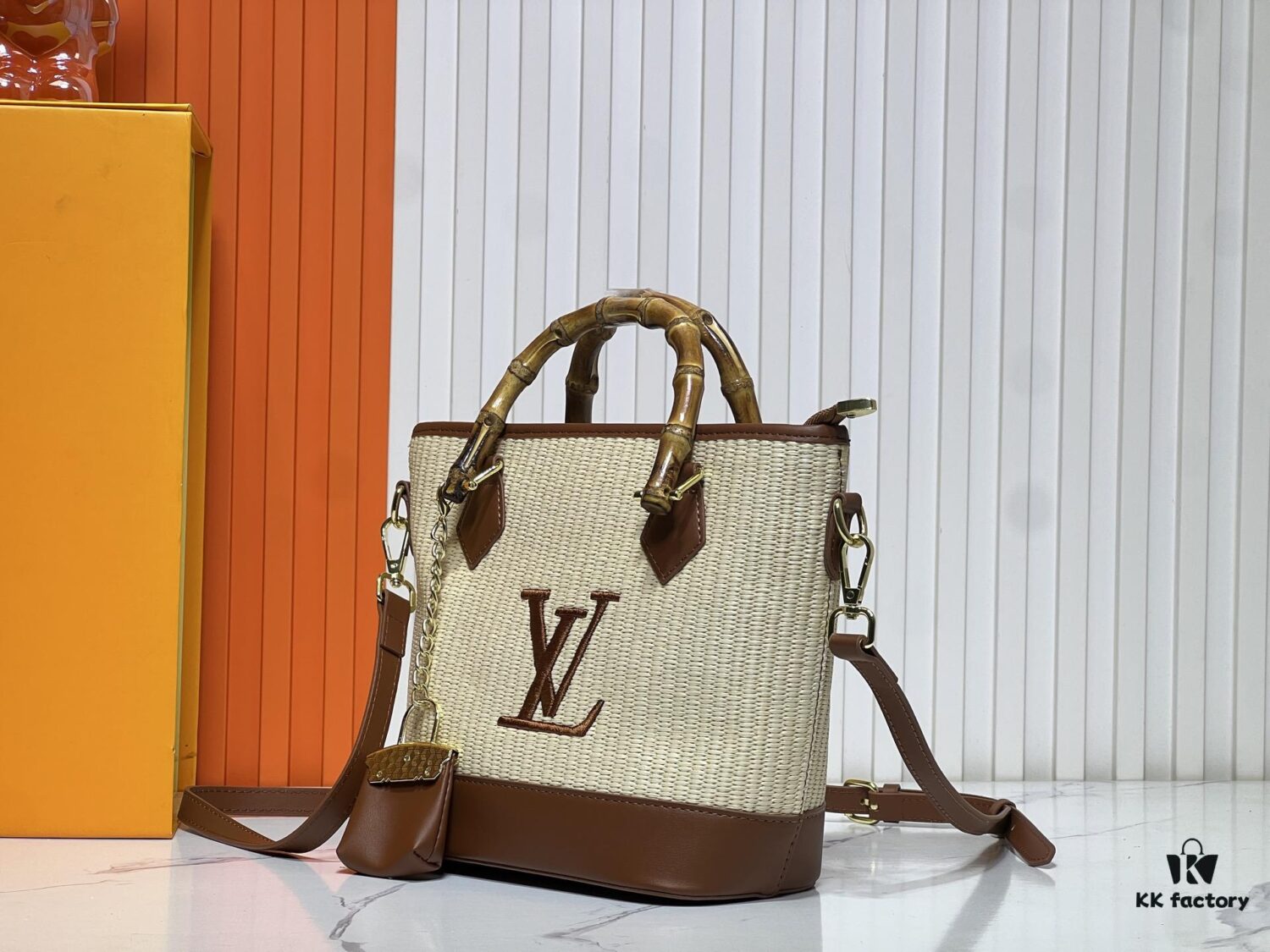 Upgraded Original 66588 Wallet On Chain Handbag from Louis Vuitton LV Bloom Collection