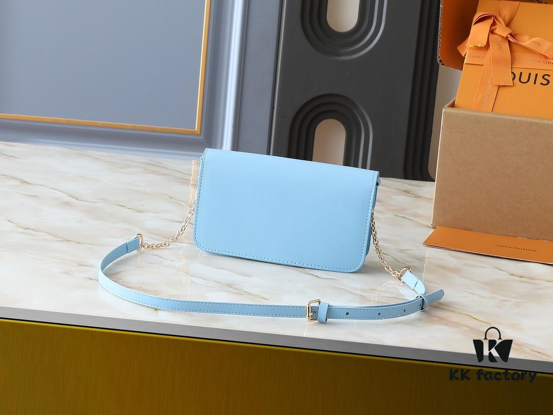 Upgraded Original M14564 M14547 M14581 M14548 Wallet On Chain Handbag from Louis Vuitton LV Bloom Collection