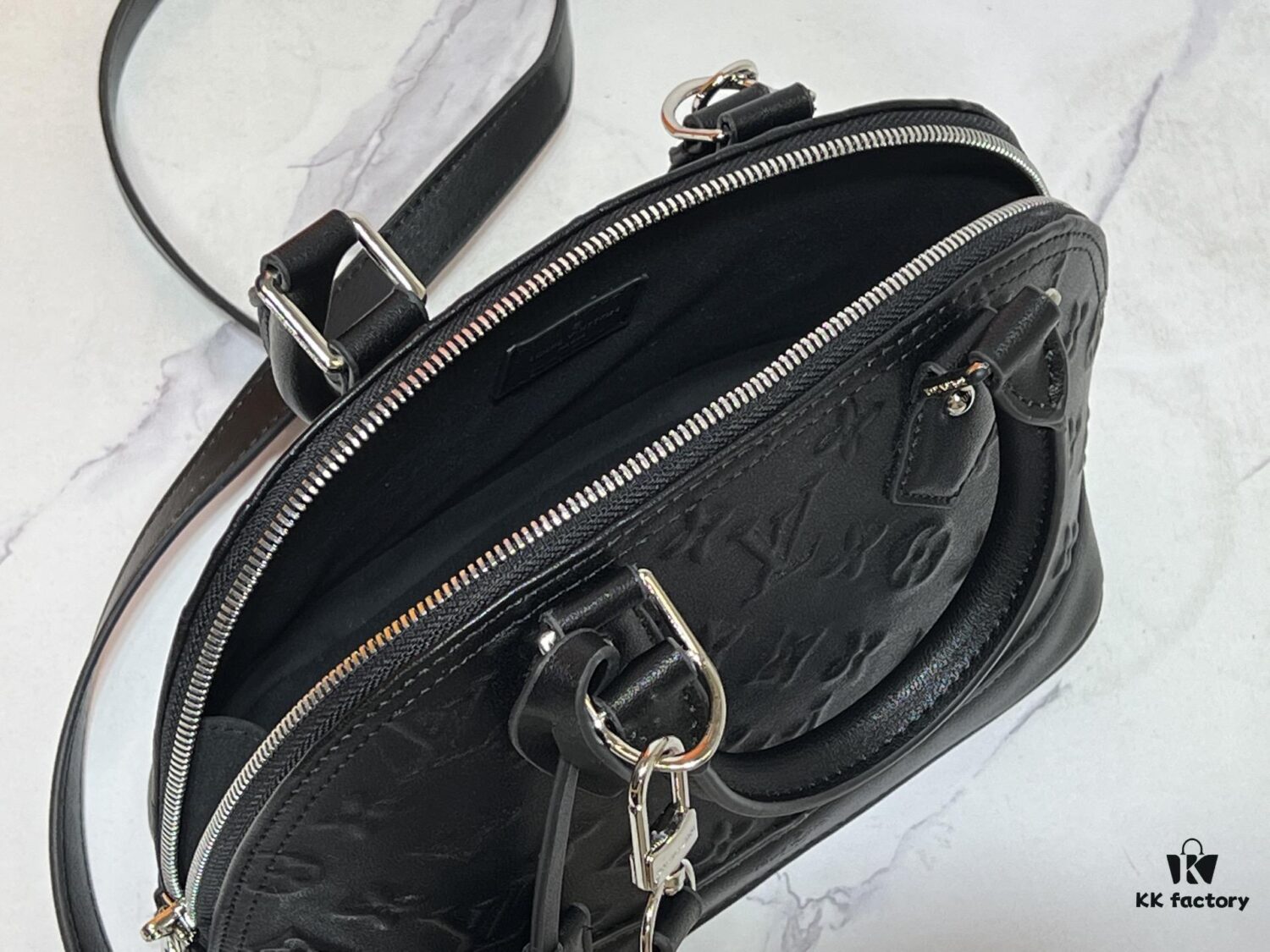 Black Relief M53152 M90611 M82717 Louis Vuitton Alma Bridge Bag