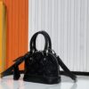 Upgraded Original Version [Alma Nano Shell Handbag] M82717 M90611 Black Embossed Series New Launch Nano Alma Bag