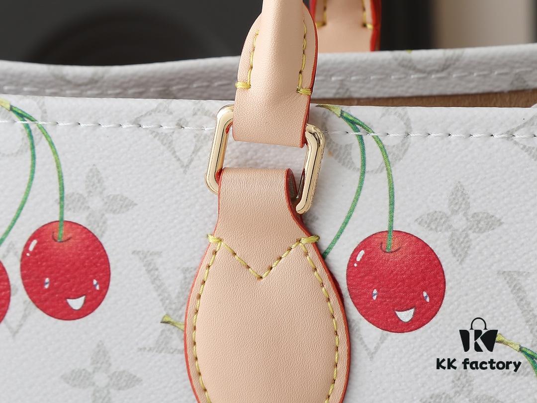 Upgraded Original M13079 Louis Vuitton x Takashi Murakami Reimagined OnTheGo MM Handbag