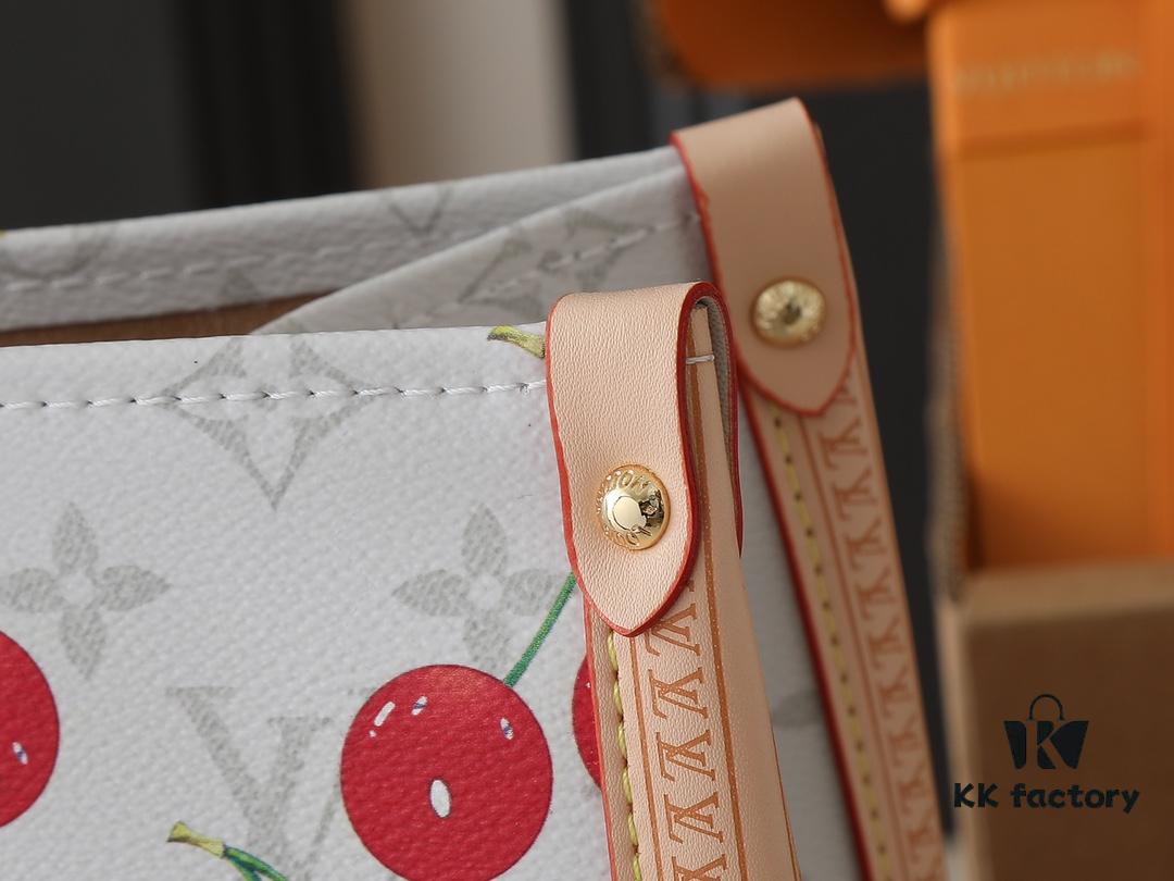Upgraded Original M13079 Louis Vuitton x Takashi Murakami Reimagined OnTheGo MM Handbag