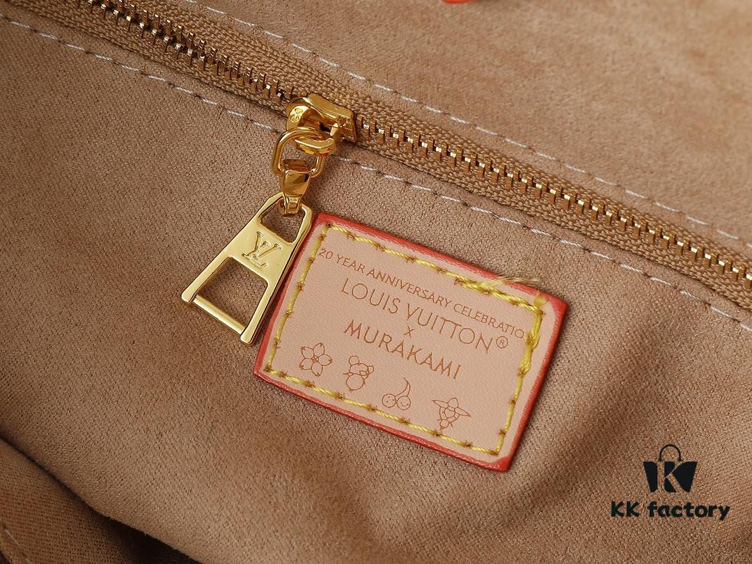 Upgraded Original M13079 Louis Vuitton x Takashi Murakami Reimagined OnTheGo MM Handbag