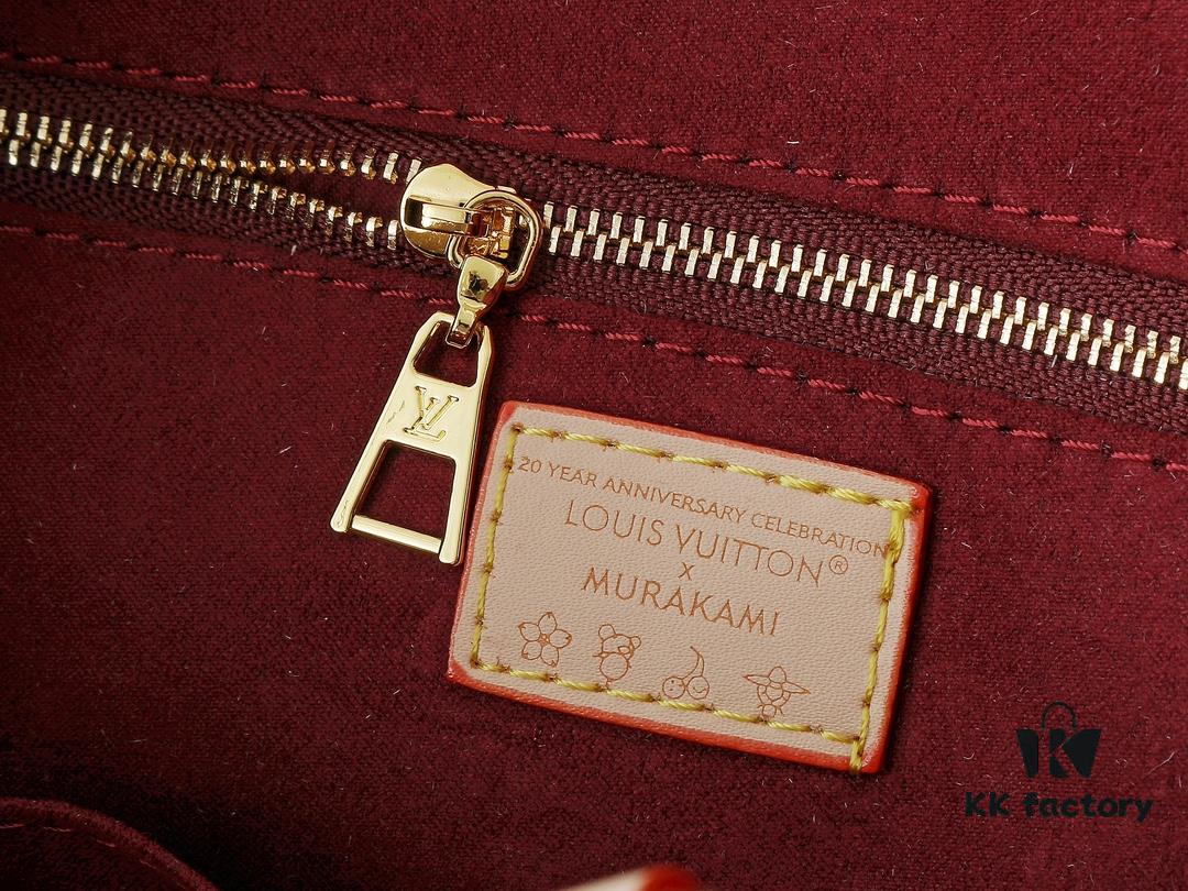 Upgraded Original M13079 Louis Vuitton x Takashi Murakami Reimagined OnTheGo MM Handbag