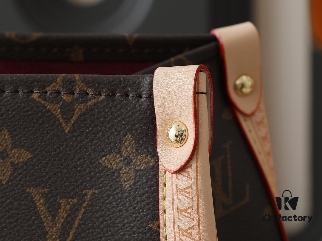 Upgraded Original M13079 Louis Vuitton x Takashi Murakami Re-Edition Series OnTheGo Medium Handbag