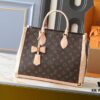 Upgraded Original M13079 Louis Vuitton x Takashi Murakami Re-Edition Series OnTheGo Medium Handbag