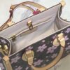 Upgraded Original M13079 Cherry Blossom Louis Vuitton x Takashi Murakami Reissue Collection OnTheGo Medium Tote Bag