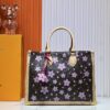 Upgraded Original M13079 Louis Vuitton x Takashi Murakami Cherry Blossom Re-Edition Collection OnTheGo MM Handbag