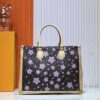 Upgraded Original M13079 Louis Vuitton x Takashi Murakami Cherry Blossom Re-Edition Collection OnTheGo MM Handbag
