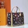 Upgraded Original M13079 Louis Vuitton x Takashi Murakami Cherry Blossom Re-Edition Collection OnTheGo MM Handbag