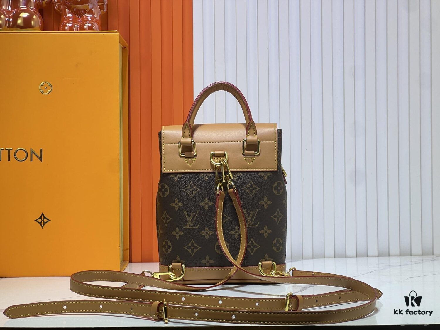 Upgraded Original M14651 M14653 Soho Mini Backpack Crafted from Monogram Canvas