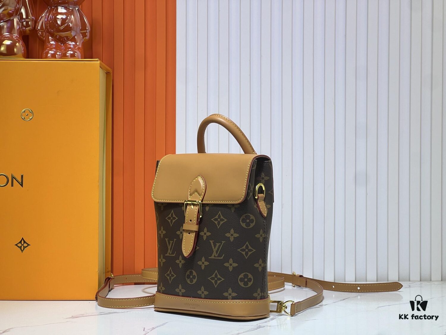 Upgraded Original M14651 M14653 Soho Mini Backpack Crafted from Monogram Canvas