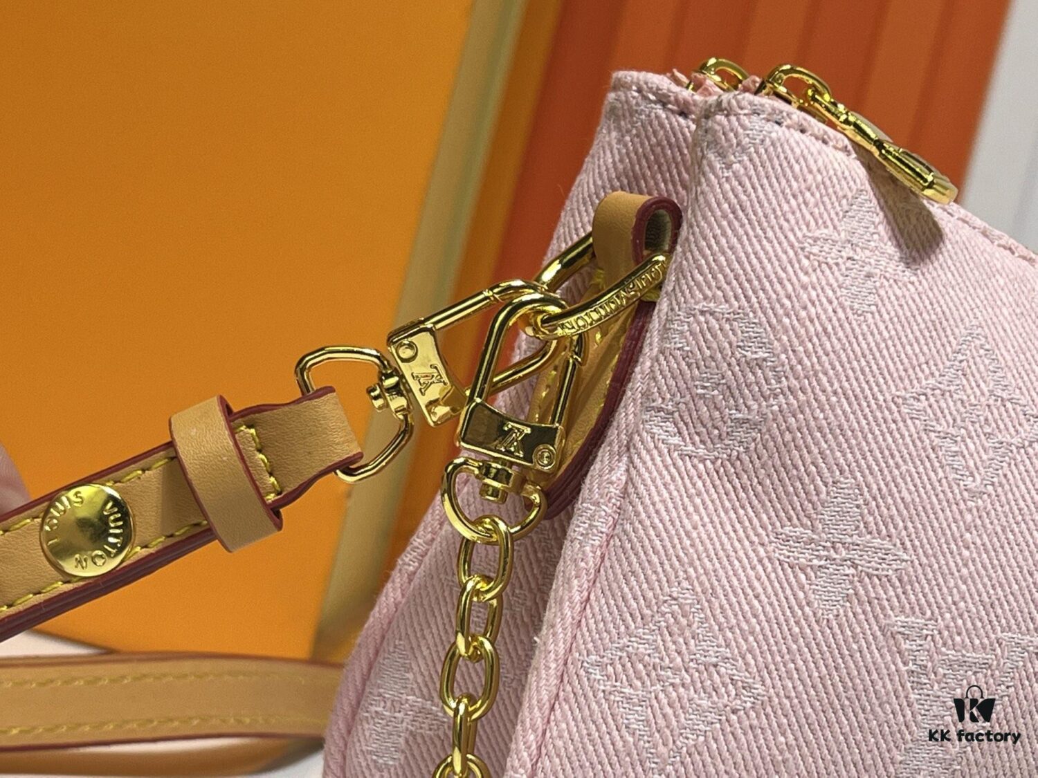 M83532 M14159 Pink Denim Monogram New Denim Liv Pochette