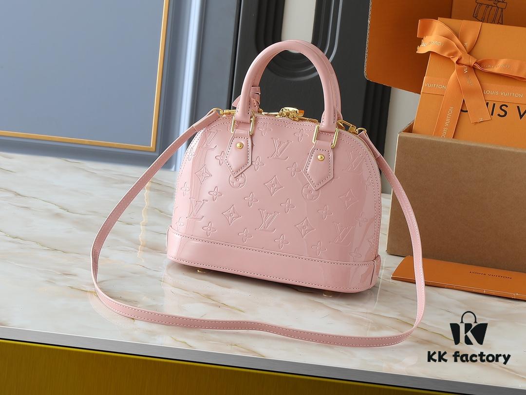 Upgraded Original Version, Fan Bingbing's Same Style, Vernis Leather Series 53152.91606 Alma BB 40302, 93595