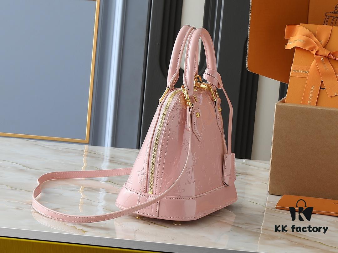 Upgraded Original Version, Fan Bingbing's Same Style, Vernis Leather Series 53152.91606 Alma BB 40302, 93595